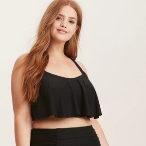 Torrid Flounce Swim top sz 2
